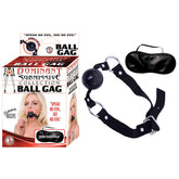 Kit Dominant Submissive Ball Gag - Black - Cake Sex Shop